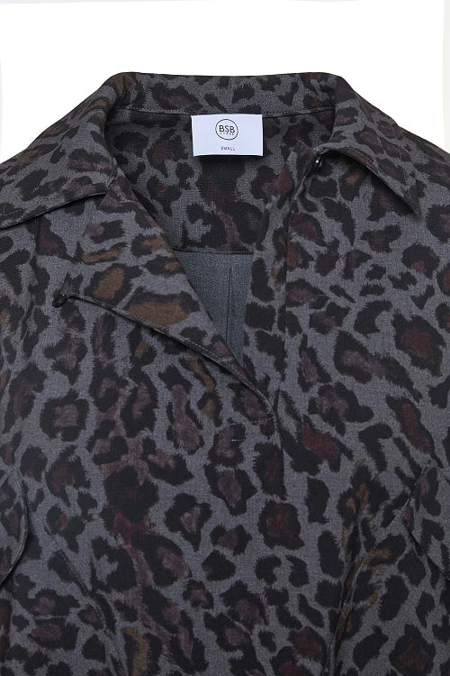 Robe courte léopard - BSB