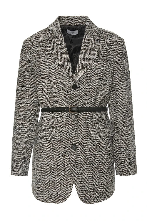 Veste laine ceinturée - BSB