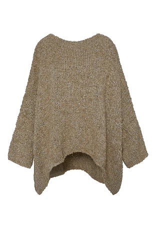 Pullover oversize biege- BSB