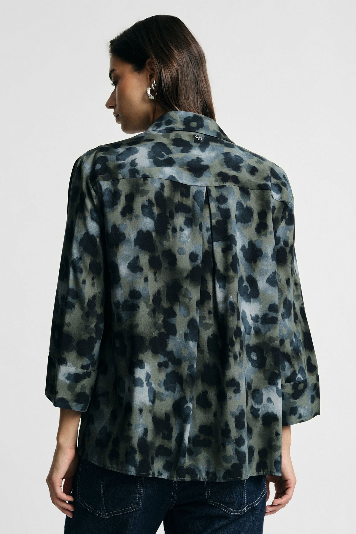 Chemise léopard grisé- PLEASE