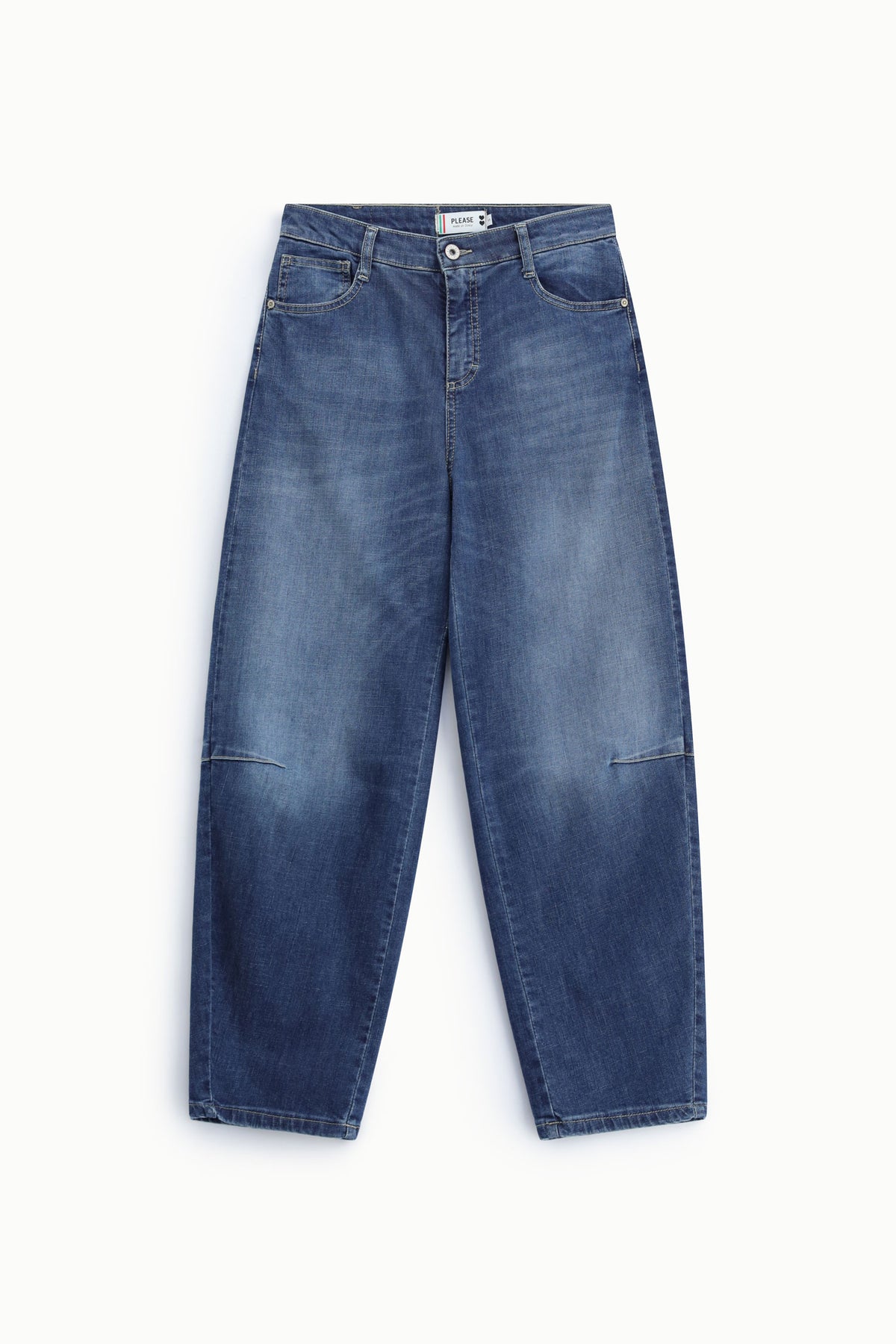 Jean balloon blu denim - PLEASE