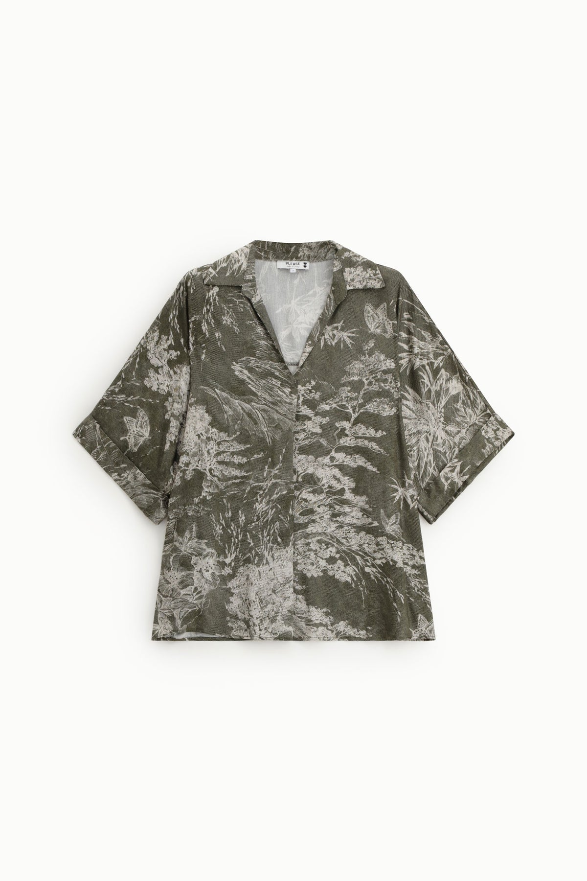 Blouse feuillage - PLEASE