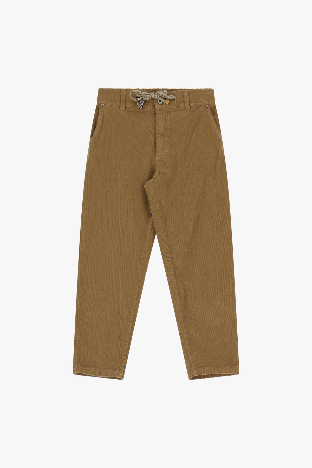 Pantalon velours charpentier Camel - PLEASE