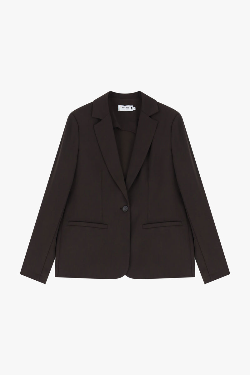 Blazer chocolat - PLEASE