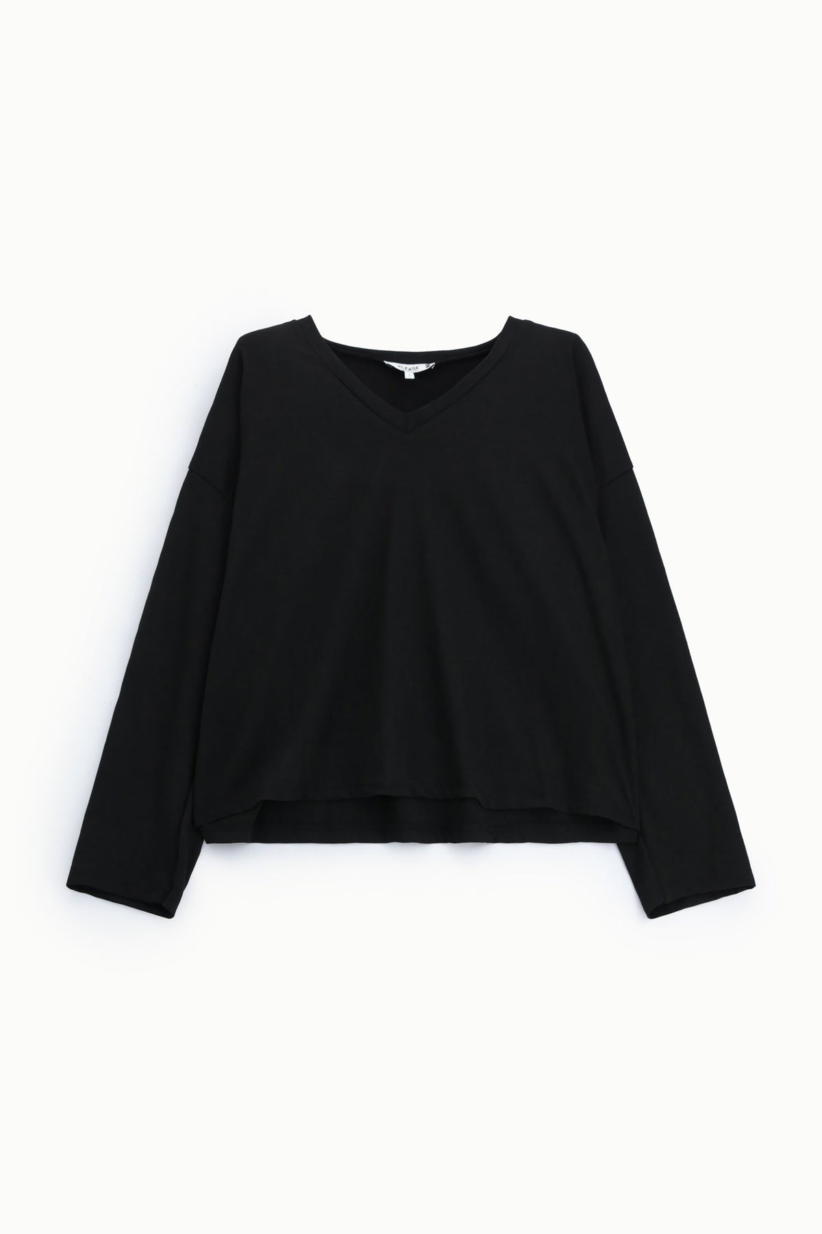 T-shirt manches longues col V - PLEASE