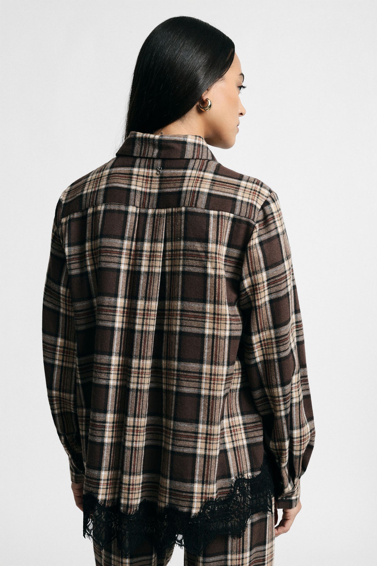 Chemise - surchemise à carreaux  - PLEASE