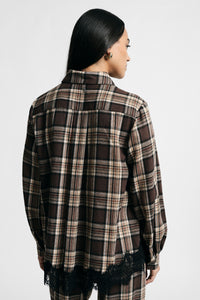 Chemise - surchemise à carreaux  - PLEASE