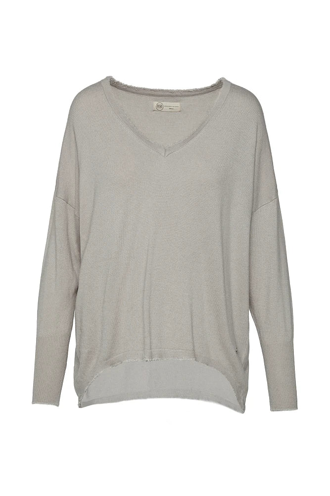 Pull écru col V - BSB