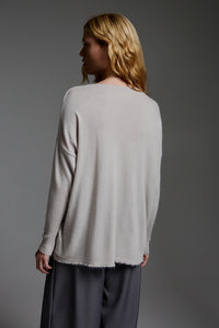 Pull écru col V - BSB