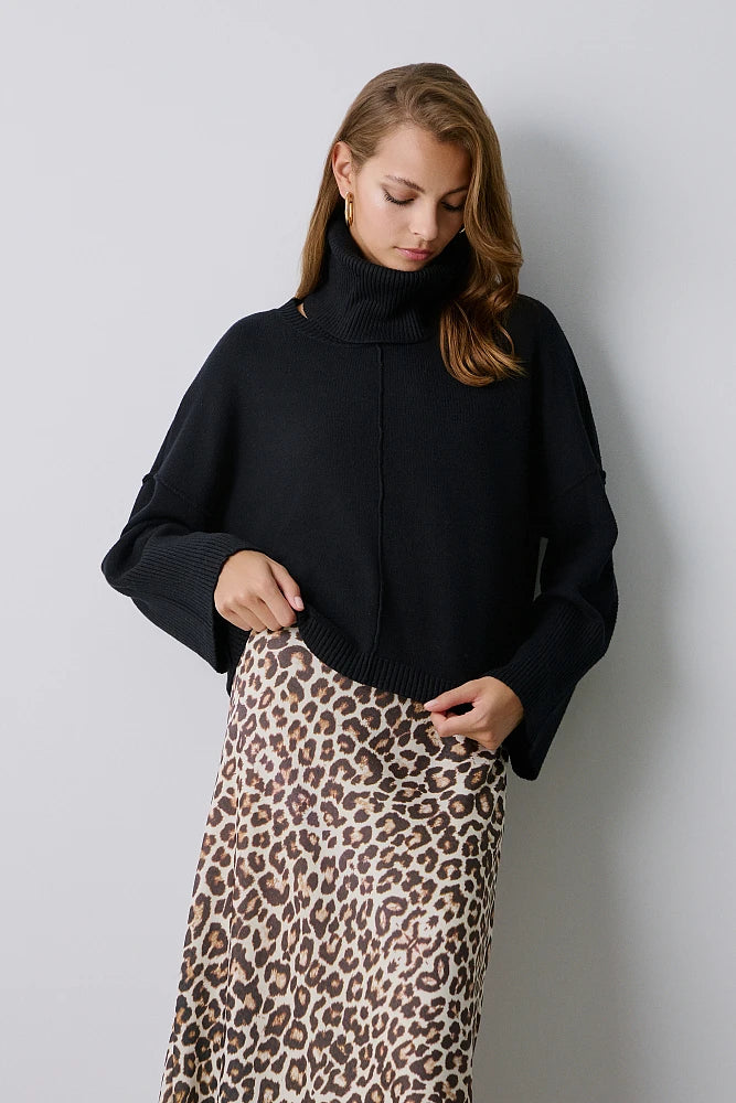 Pull col roulé amovible BSB