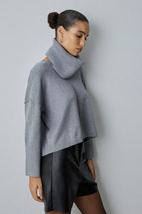 Pull col roulé amovible BSB