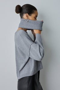 Pull col roulé amovible BSB
