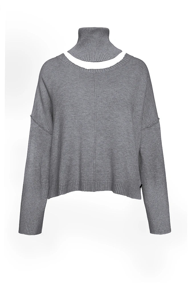 Pull col roulé amovible BSB