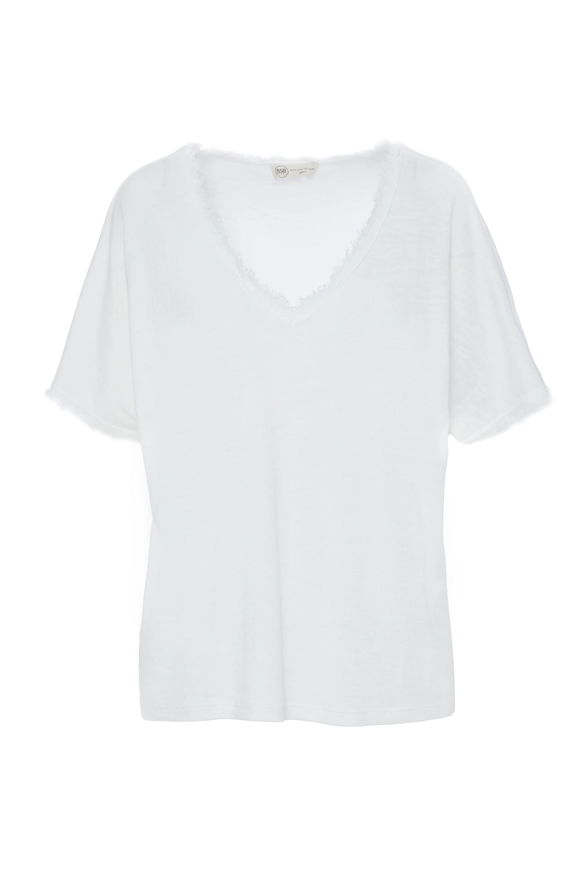 T-shirt oversized col V tout doux - BSB