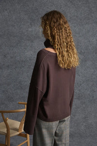 Pull col roulé amovible BSB