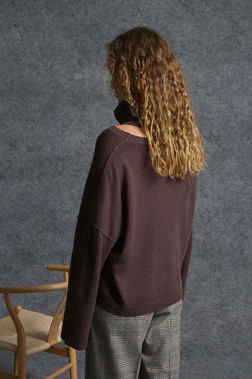 Pull col roulé amovible BSB