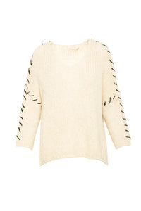 Pull tout doux et surpiqûres - BSB