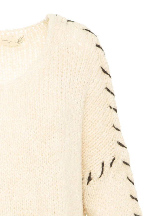 Pull tout doux et surpiqûres - BSB