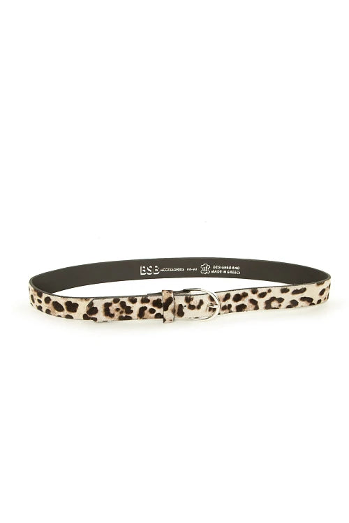 Ceinture Léopard 100% cuir - BSB