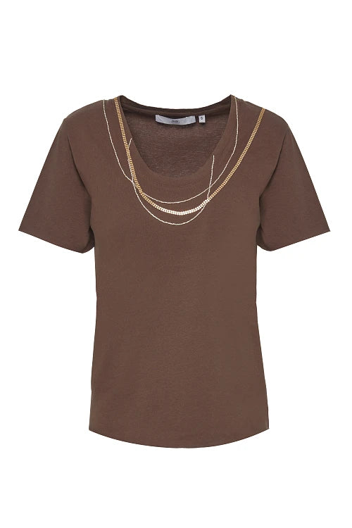 T-shirt colliers chocolat - BSB