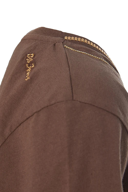 T-shirt colliers chocolat - BSB