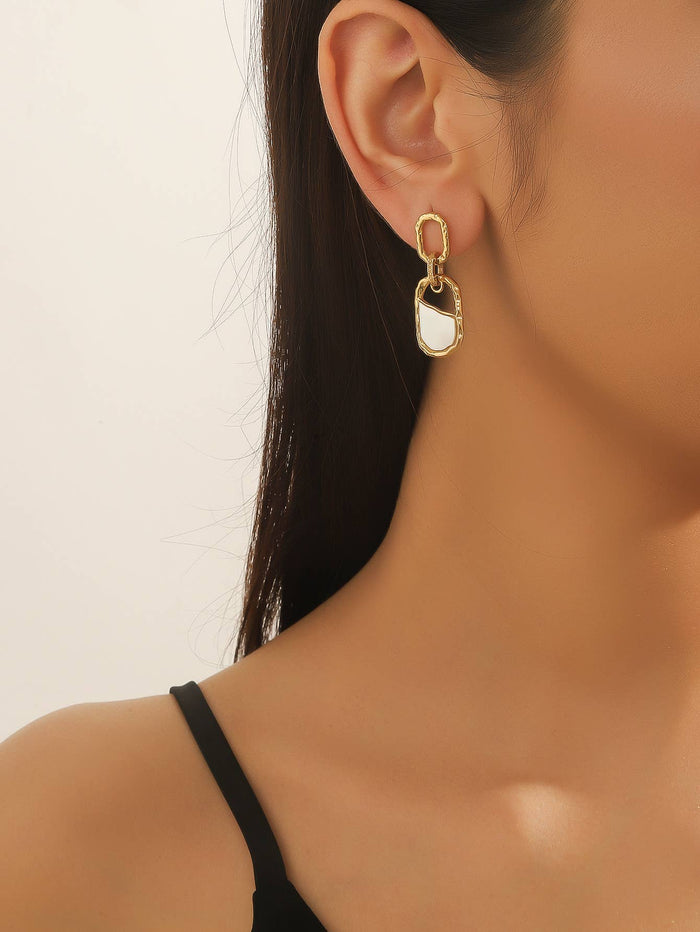 Boucles d'Oreilles nacre