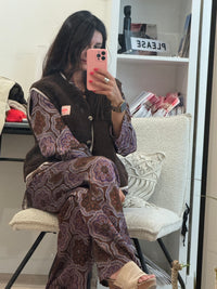 Pantalon fluide imprimé - LOU
