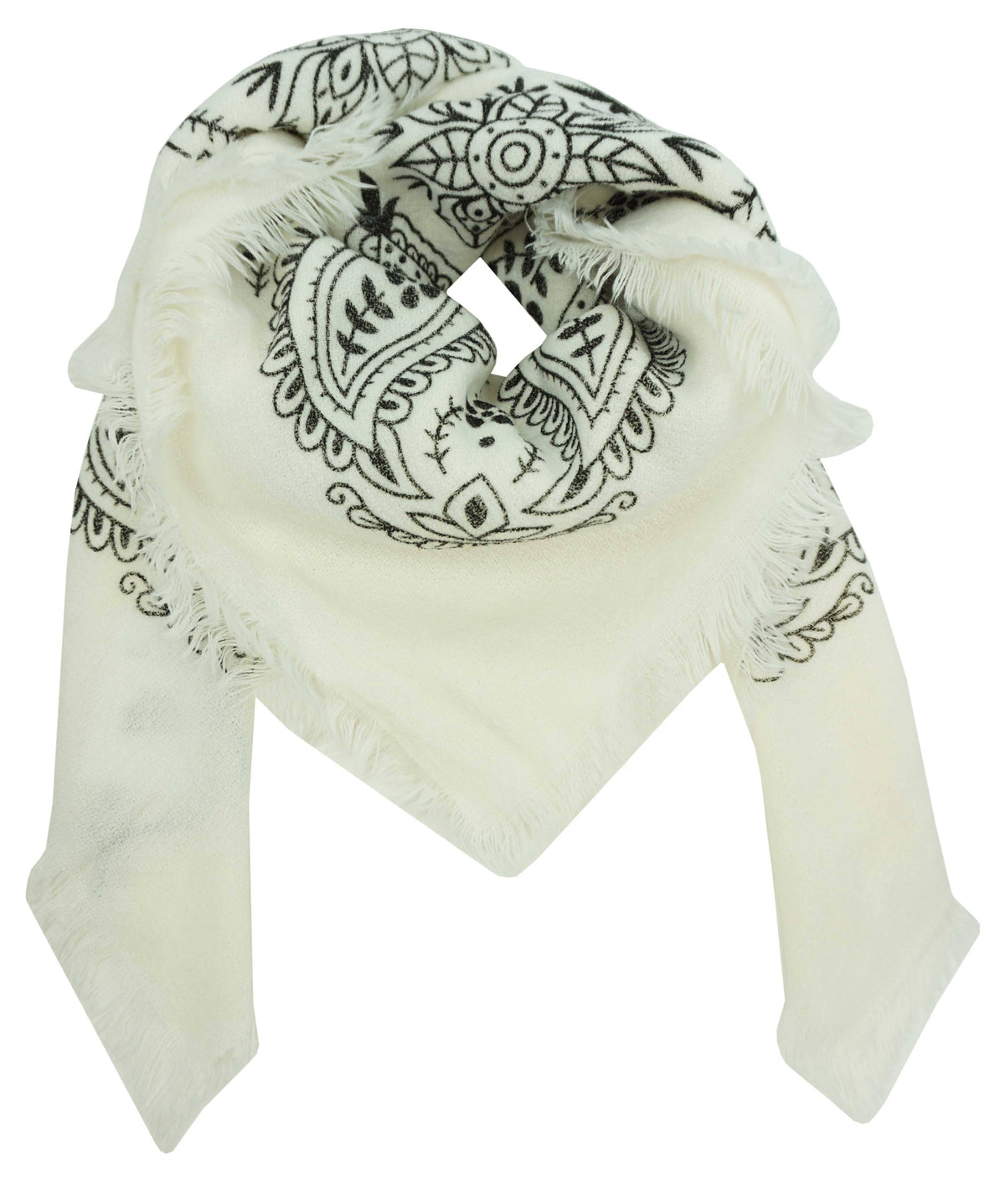 Foulard carré imprimé bandana