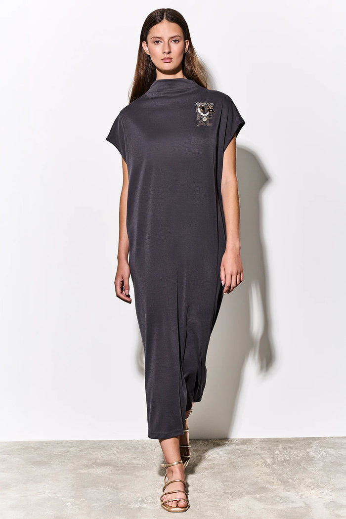 Robe longue gris carbone - BSB