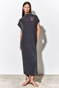 Robe longue gris carbone - BSB