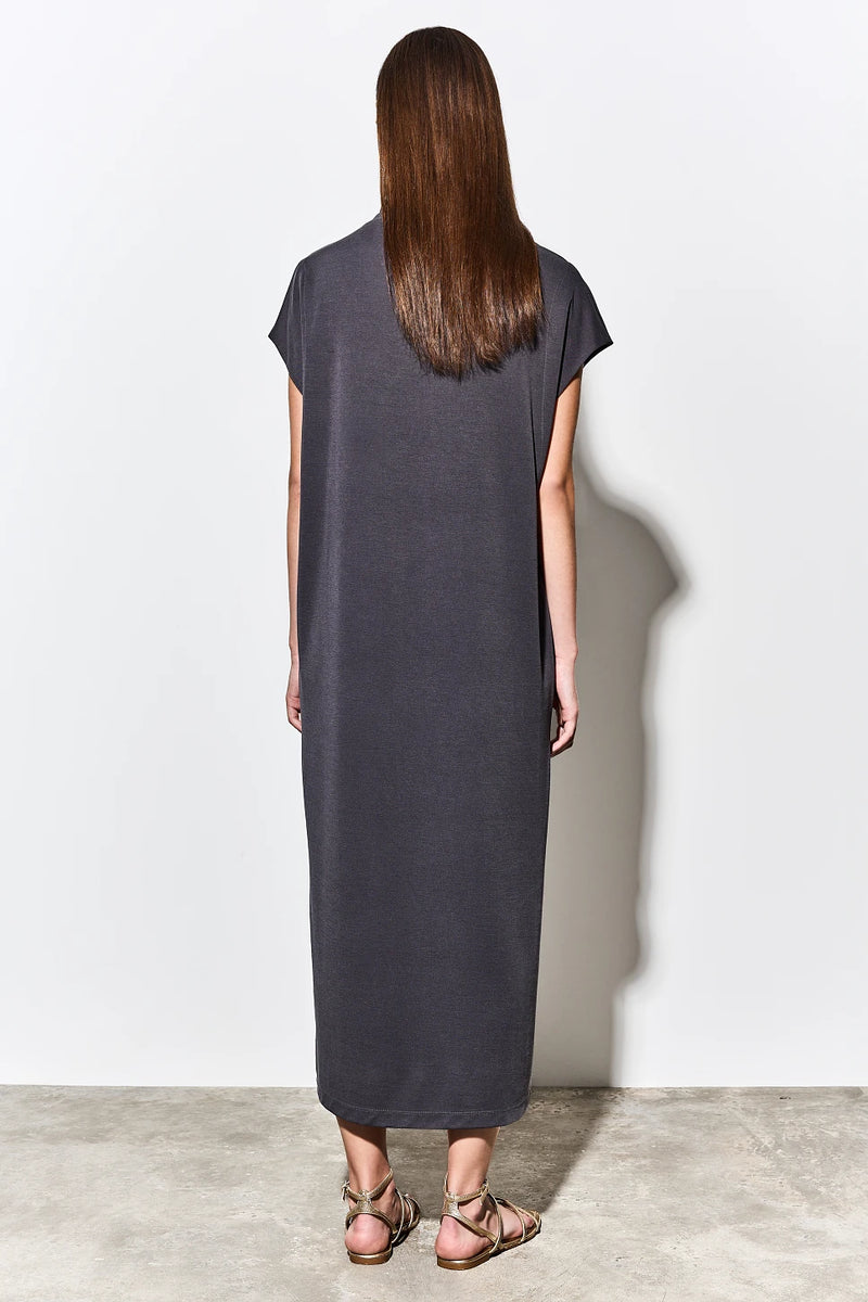 Robe longue gris carbone - BSB