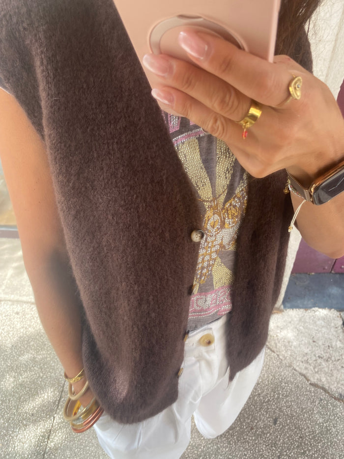 Gilet sans manche LiL Choco - LOU