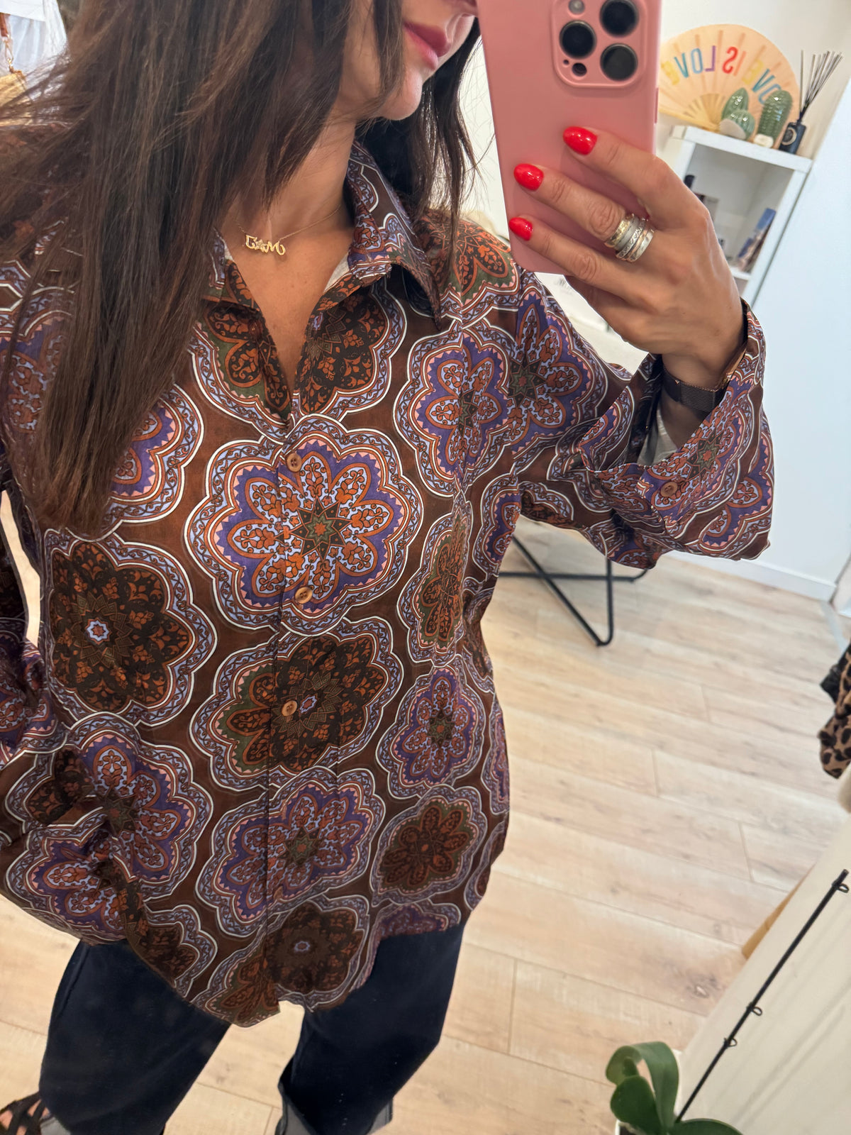 Chemise fluide imprimé - LOU