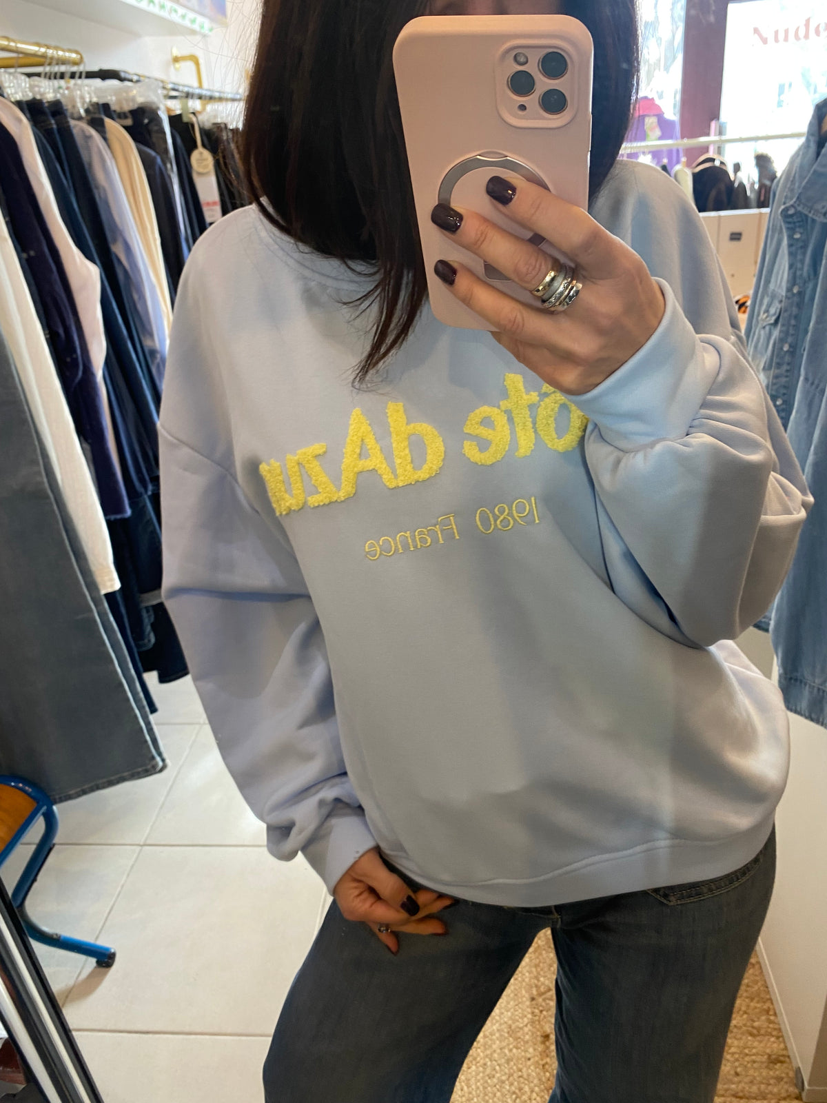 Sweat Côte d'Azur Ciao Donna - LOU