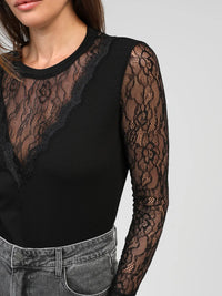 Top ADALIDA noir - An'ge