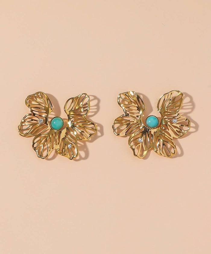 Boucles d'oreilles Fleurs