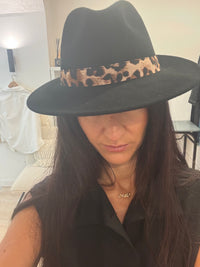Chapeau léopard