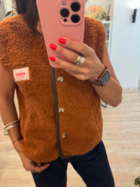 Gilet sans manche mouton NINOU