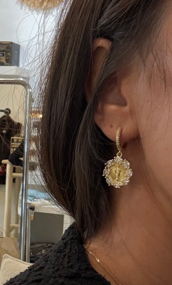 Boucles Marie cristal - HYPNOCHIC