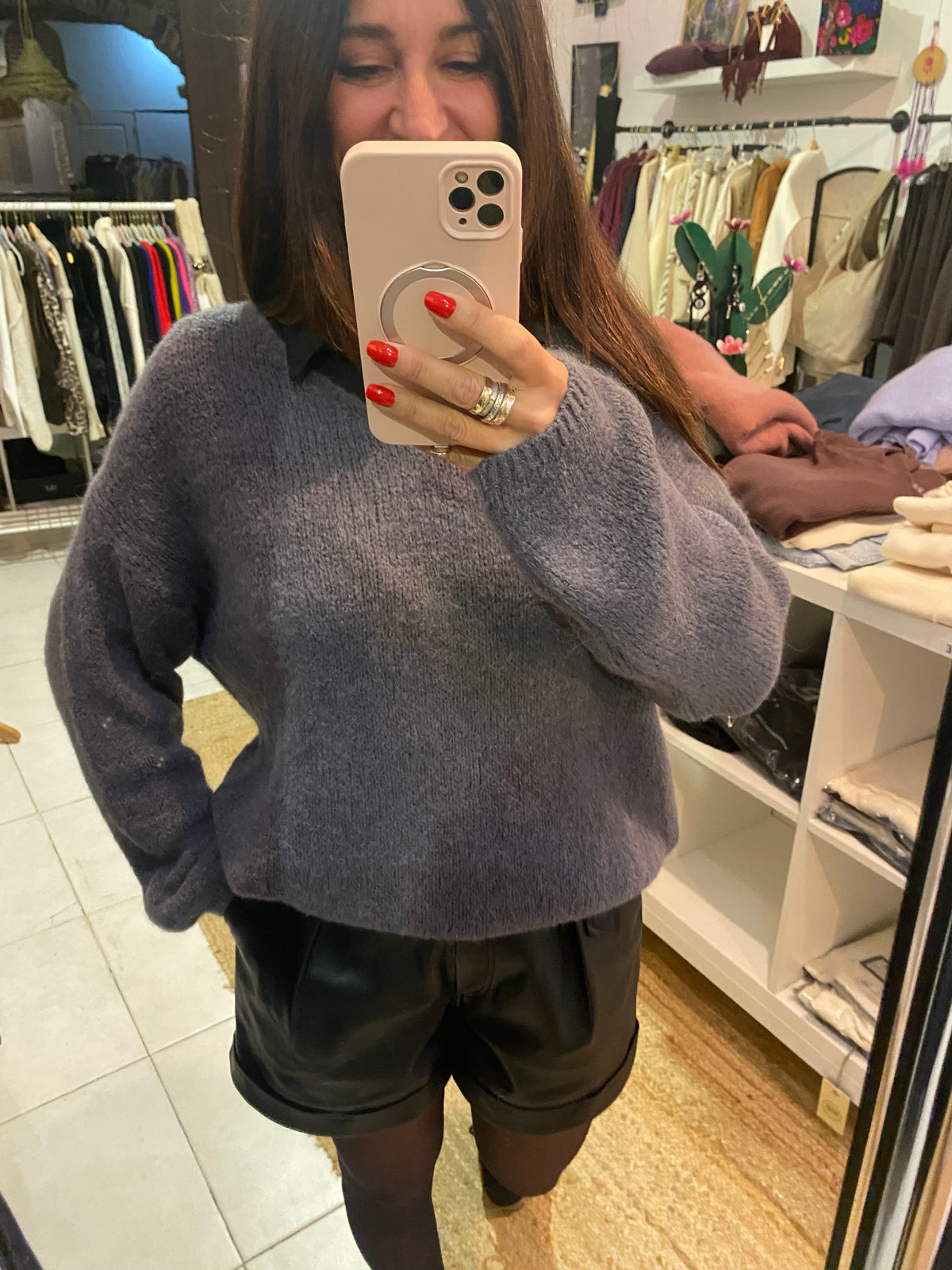 Pull col V Ninou - LOU