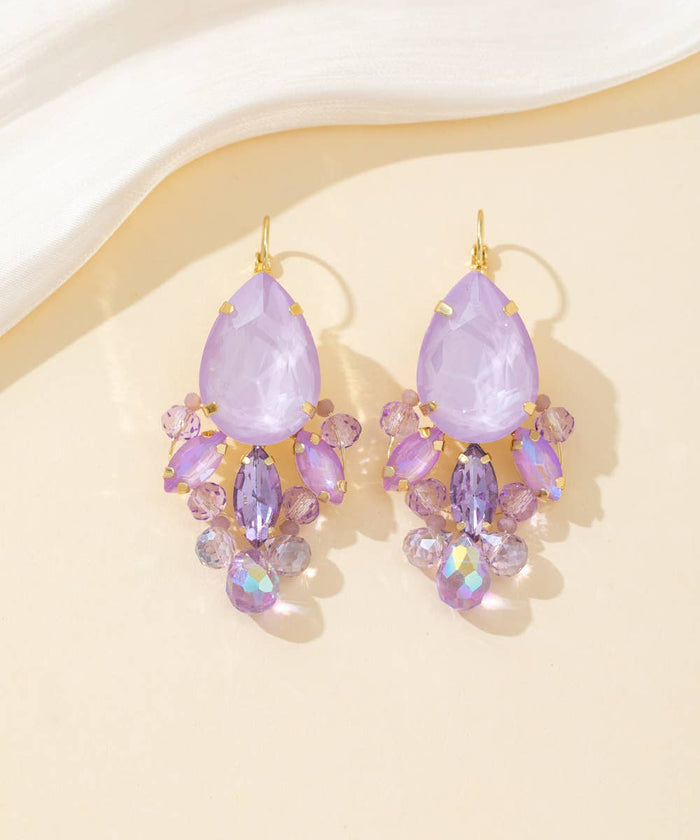 Boucles d’oreilles dormeuses goutte