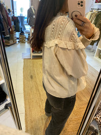 Blouse Johanna écrue - LOU
