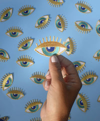 Patch Thermocollant Oeil Doré
