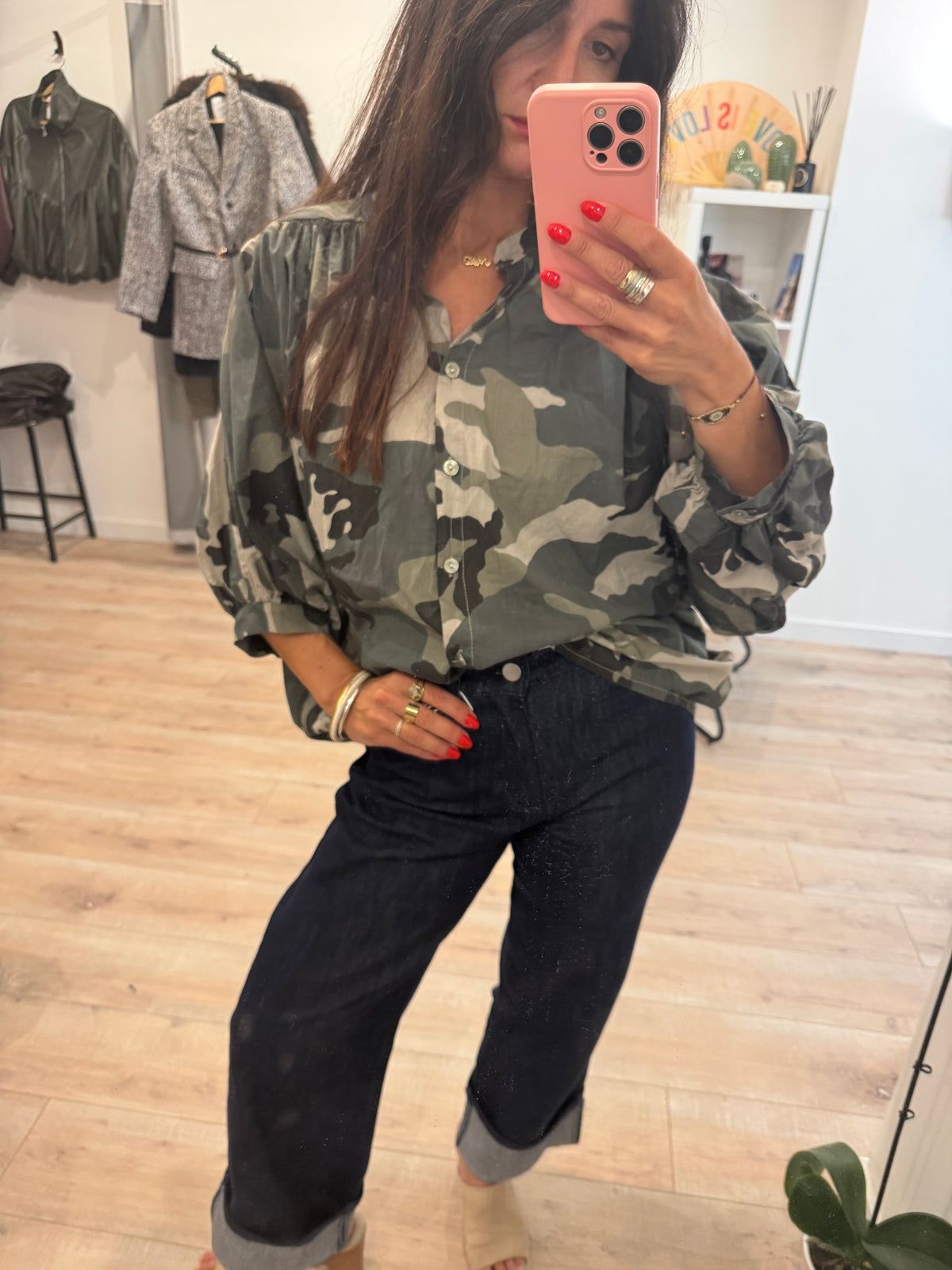 Chemise-blouse militaire - Lou