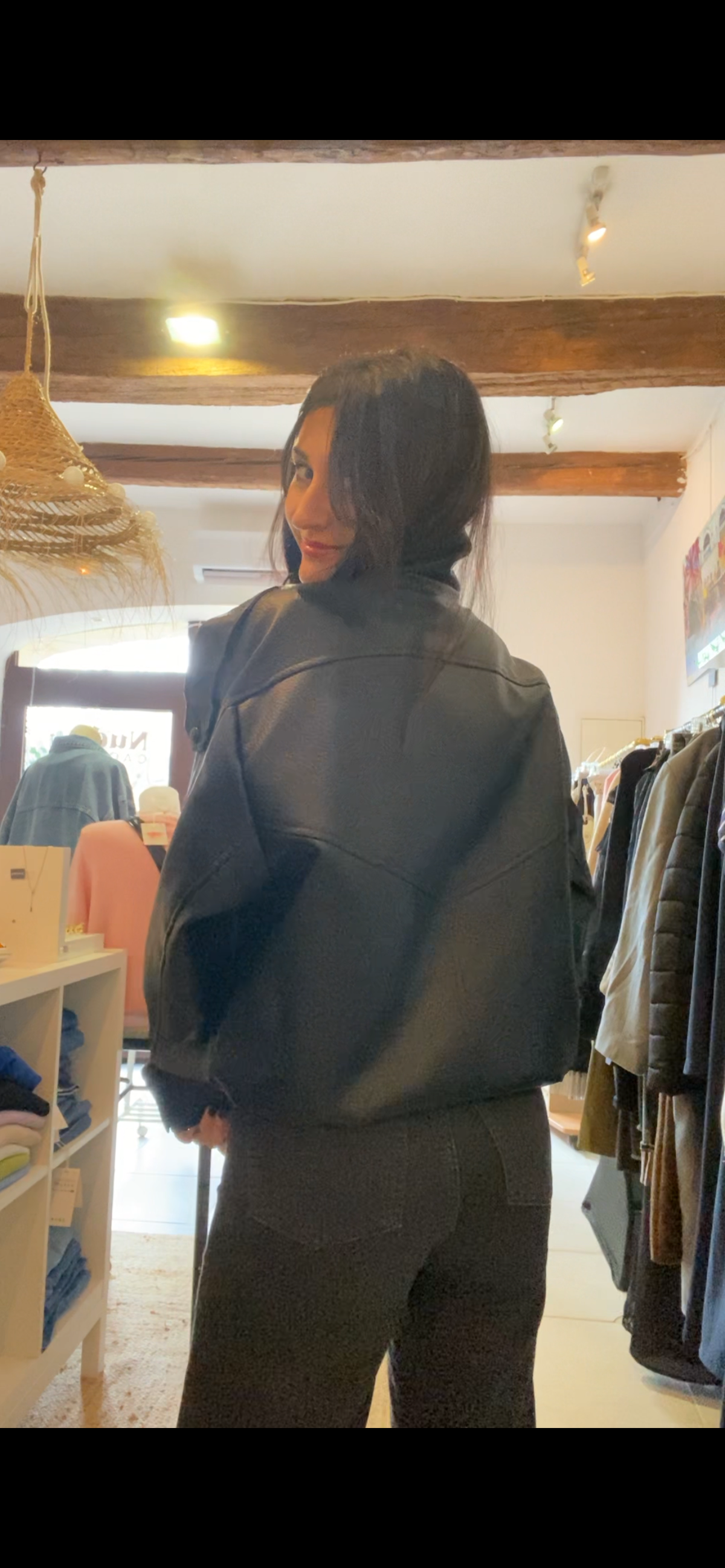 Blouson simili BoMBa - LOU