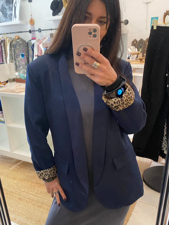 Blazer Paulette (doublure léopard) Ciao Donna - LOU