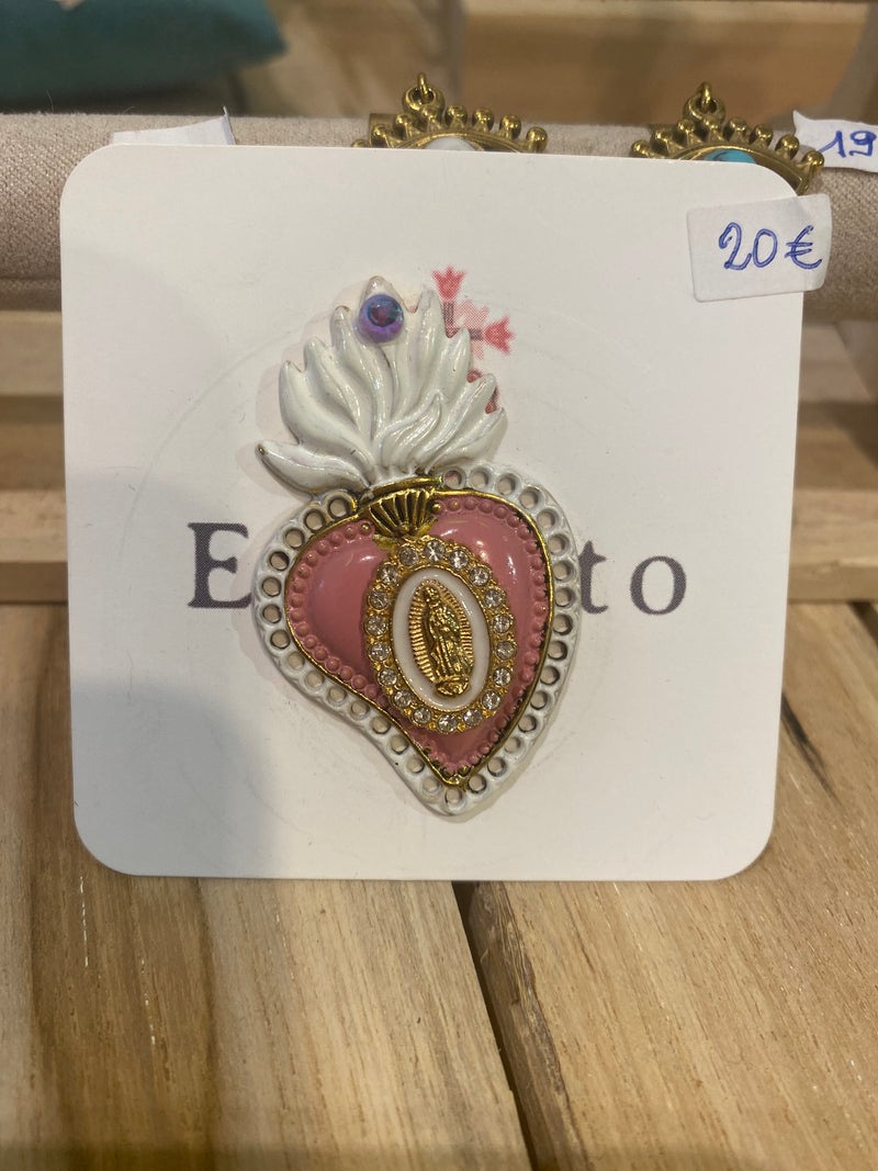 Pin's Cœur EX-VOTO