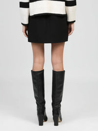 Jupe courte Gustine noir - An'ge