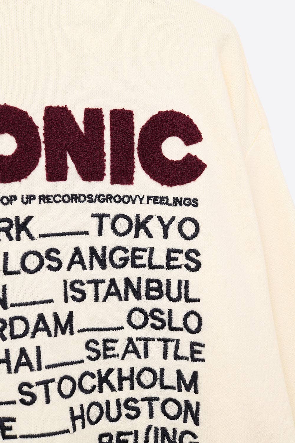 Pull ICONIC brodé - Q2