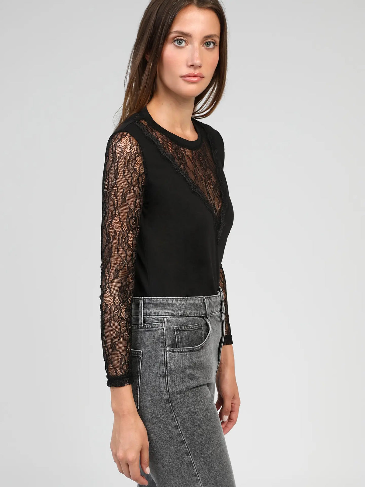 Top ADALIDA noir - An'ge